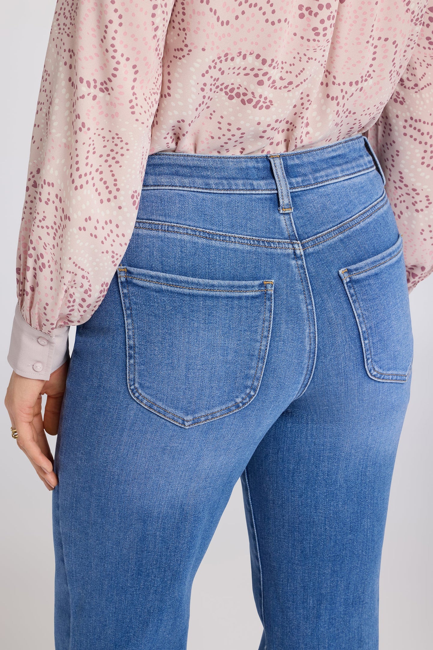 Mia Palazzo Jeans In Tall - Blue Paradise