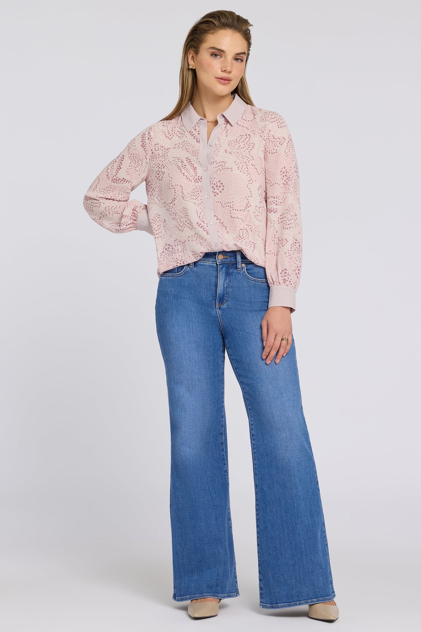 Mia Palazzo Jeans - Blue Paradise