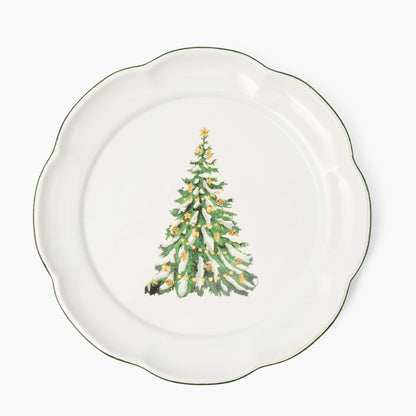 Christmas Tree Dinner Plate