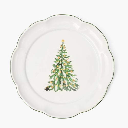 Christmas Tree Dinner Plate