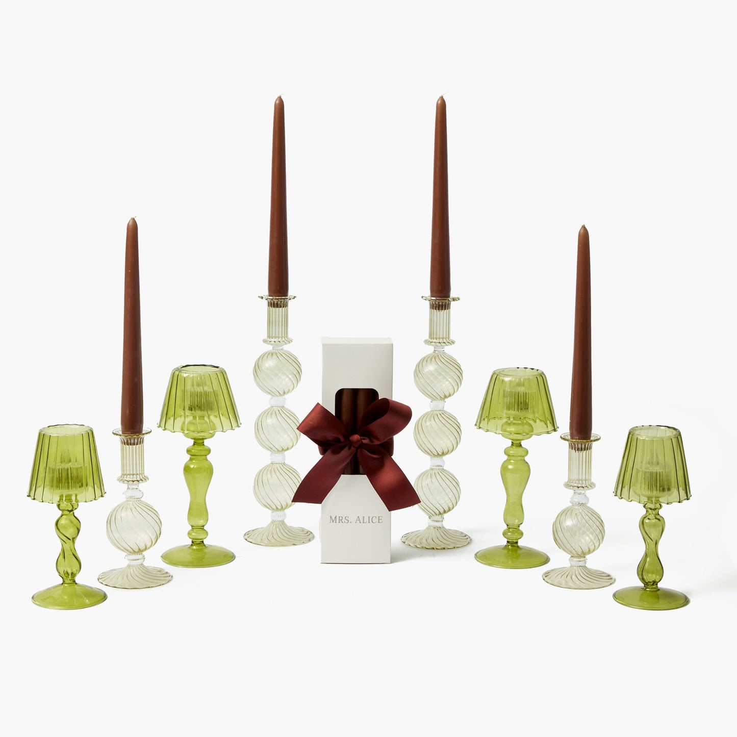 Camille Olive Candlescape (Chocolate)