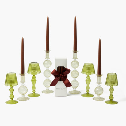 Camille Olive Candlescape (Chocolate)