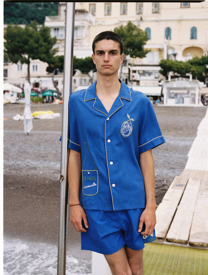 'Le Sirenuse' Limoncello Swim Trunks