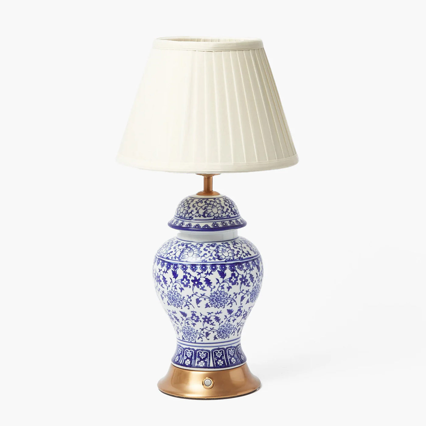 Cream Pleated Lampshade (22cm)