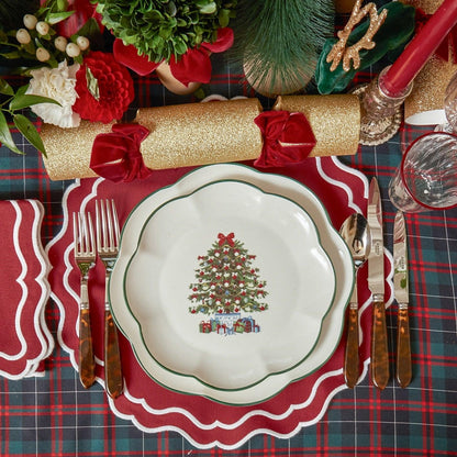Berry Red Katherine Napkins (Set of 4)