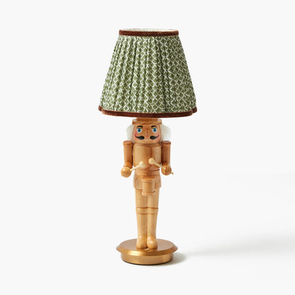 Olive & Chocolate Lotus Lampshade (18cm)