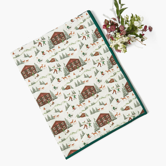 Alpine Chalet Tablecloth