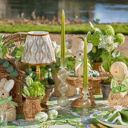 Olive Camille Candle Holders (Pair)