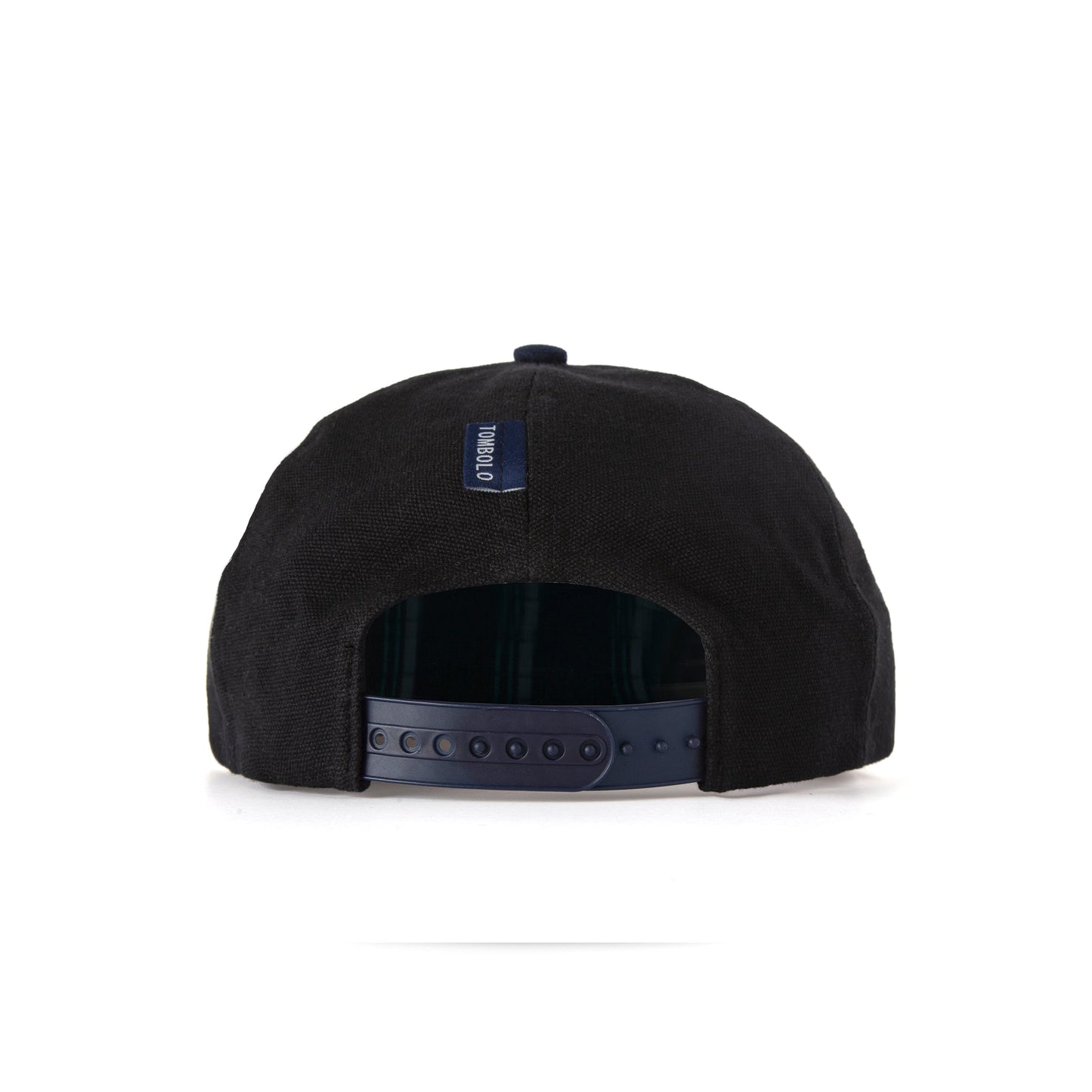 'Claws N' Roses' 7-Panel Souvenir Cap (Black / Navy)