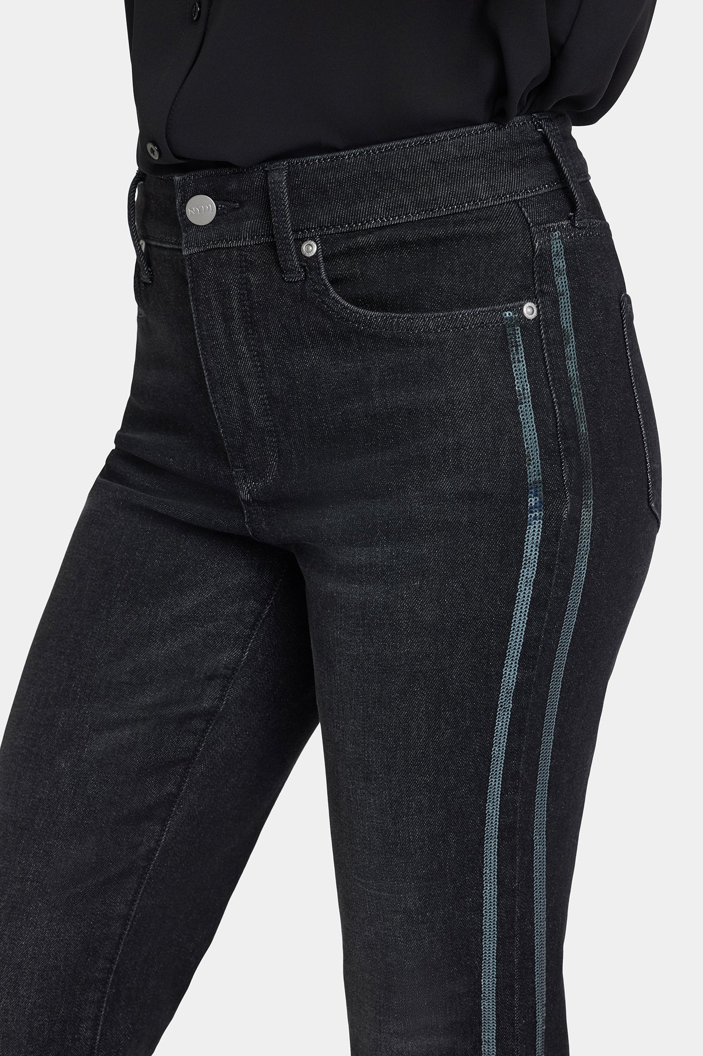 Marilyn Straight Jeans In Petite - French Nightfall