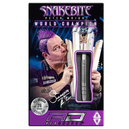 RED DRAGON Peter Wright Snakebite PL15 Darts - 90% Tungsten - 24g