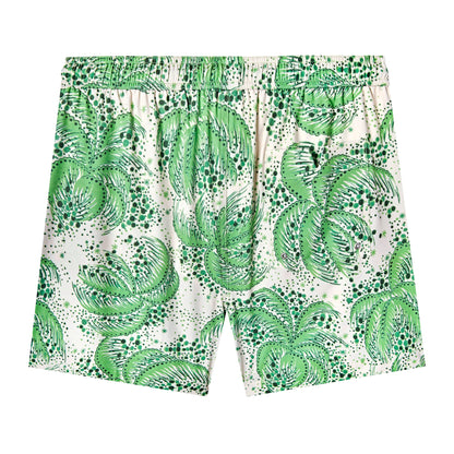 Palm Fronds Swim Trunks (Green)