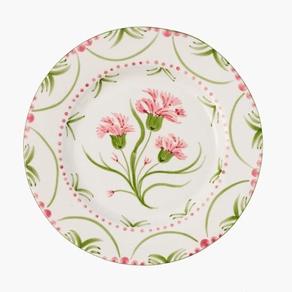 Pink & Green Santa Kristina Dinner Plate