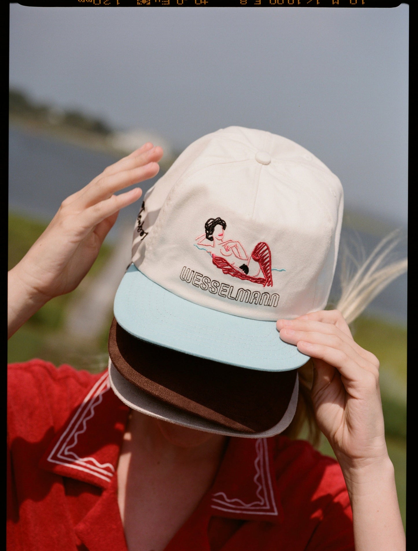 ‘Tom Wesselmann - Red Stockinged Nude' 5-Panel Souvenir Cap