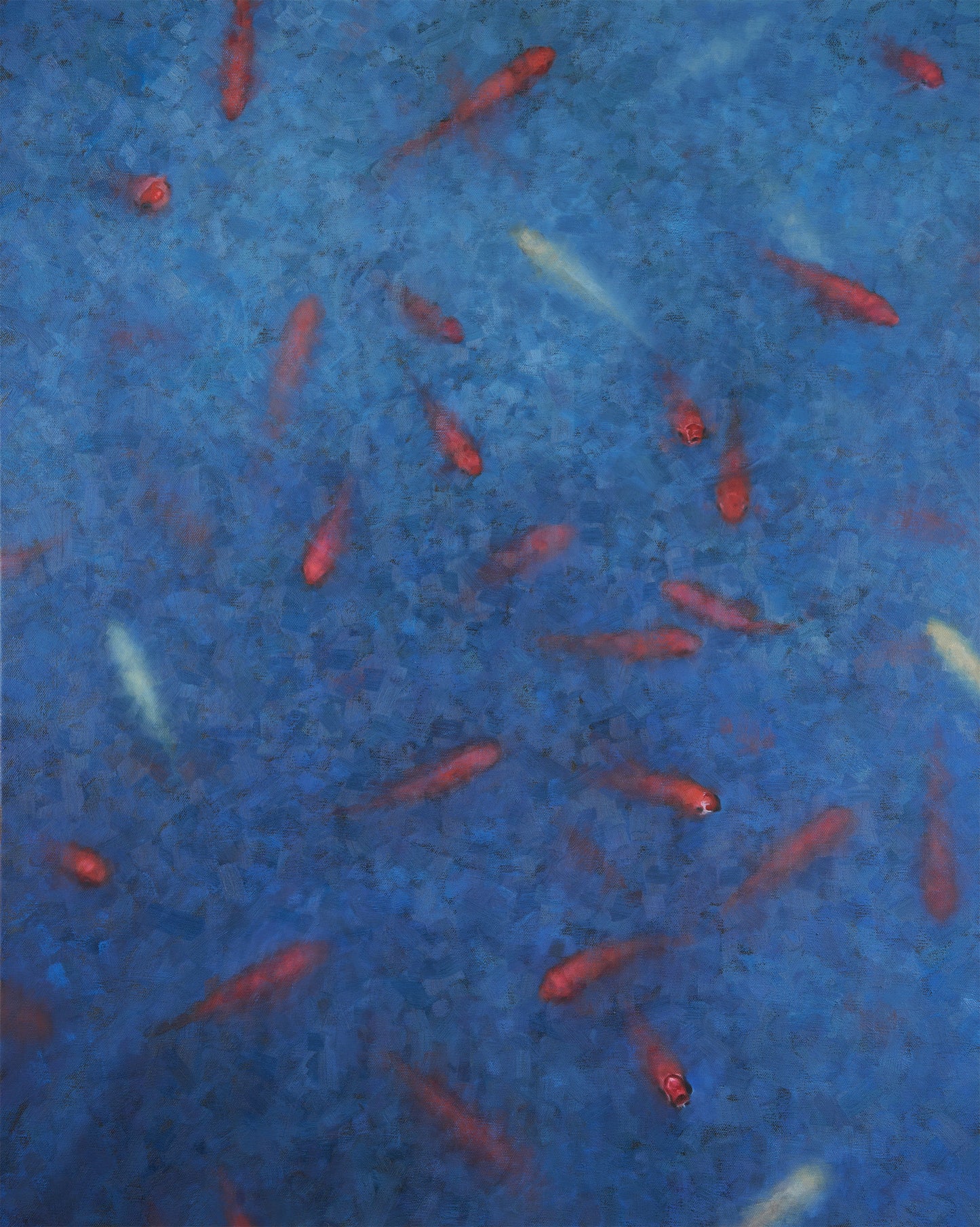 'The Fish of Alcazar IV' Painting by Rachel Sard (Auctioned For Charity)