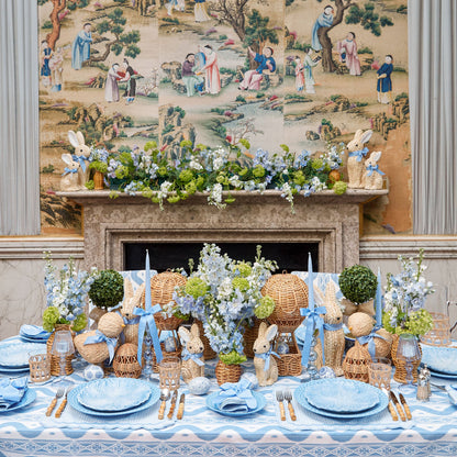 Blue Serena Cabbage Dinner Plate
