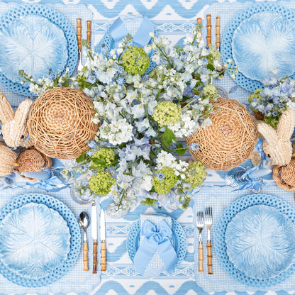 Blue Serena Cabbage Dinner Plate