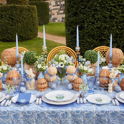 Blue Eloise Linen Placemats (Set of 4)
