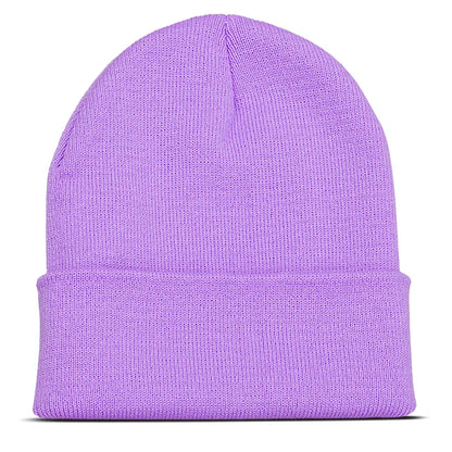 Custom Embroidery Design Logo Text Name Beanies Hats for Men Women Warm Winter Knit Cuff Beanie Cap Wholesale Dropshipping