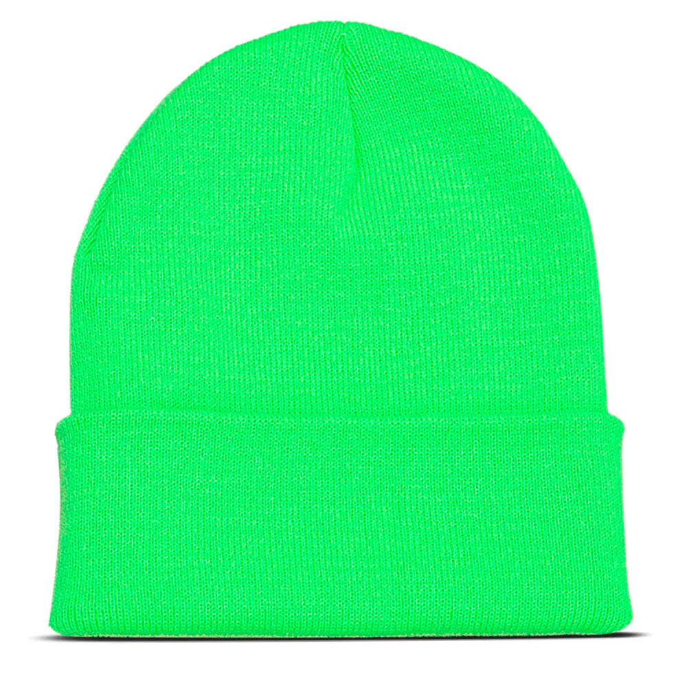 Custom Embroidery Design Logo Text Name Beanies Hats for Men Women Warm Winter Knit Cuff Beanie Cap Wholesale Dropshipping