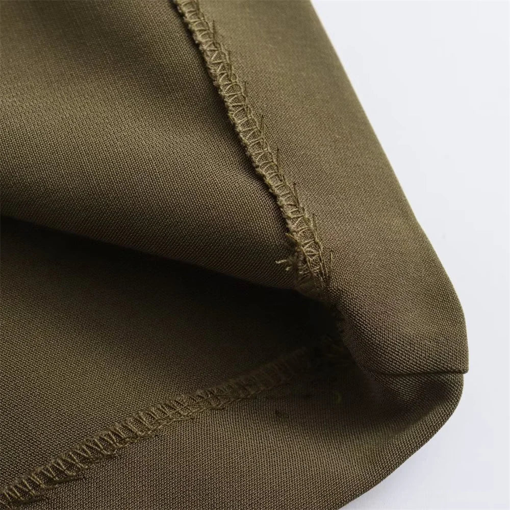 Autumn/Winter New Women's Wear New Fashion Style Slim Fit Short Tank Top Vest Wide Leg Pants Set