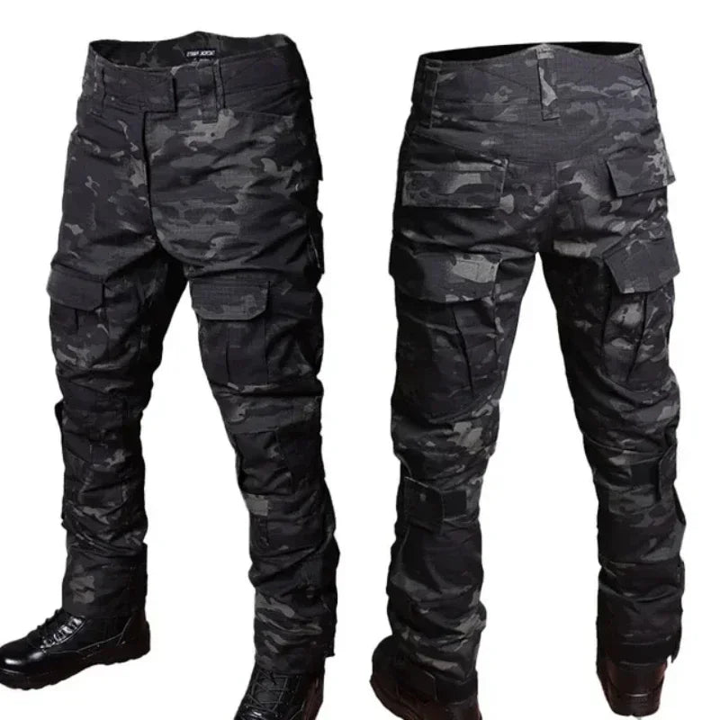 Tactical Combat Suit – Waterproof, Quick-Dry, Multi-Pocket Shirt & Cargo Pants, 7 Configurations