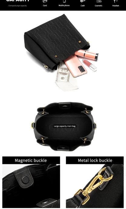 CH Crossbody Elegant Design Sense Letters Drawstring Design Brand Women's Bag Fashion Casual Hundred Women's Bag Crossbody
