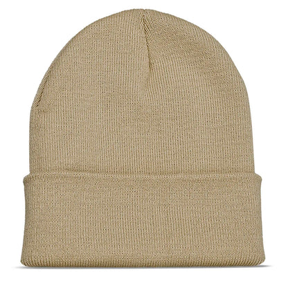Custom Embroidery Design Logo Text Name Beanies Hats for Men Women Warm Winter Knit Cuff Beanie Cap Wholesale Dropshipping