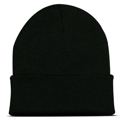 Custom Embroidery Design Logo Text Name Beanies Hats for Men Women Warm Winter Knit Cuff Beanie Cap Wholesale Dropshipping