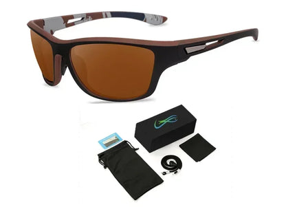 Polarized Fishing Sunglasses – Classic Vintage Style for Men, Driving & Outdoor Use