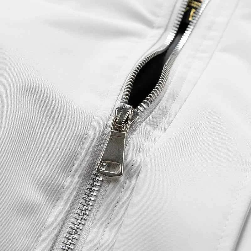 Men's Outdoor Sports and Leisure Windproof Breathable Thick Cotton Baseball Jacket Fashionable Cool Warm Cotton Jacket