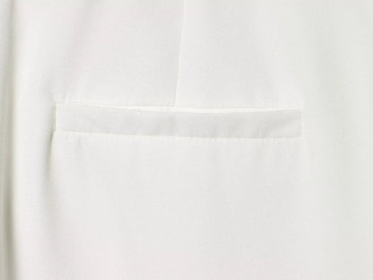 HH 2026 Women New Fashion Solid 2-Piece Set Single Button Long Sleeve Blazer Jacket+High Waist Zipper Pockets Solid Long Pants
