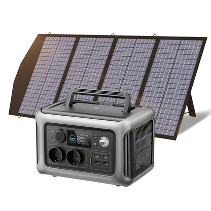 ALLPOWERS R600 Portable Power Station – 299Wh 600W LiFePO4, Solar Ready, UPS, 5-Year Warranty