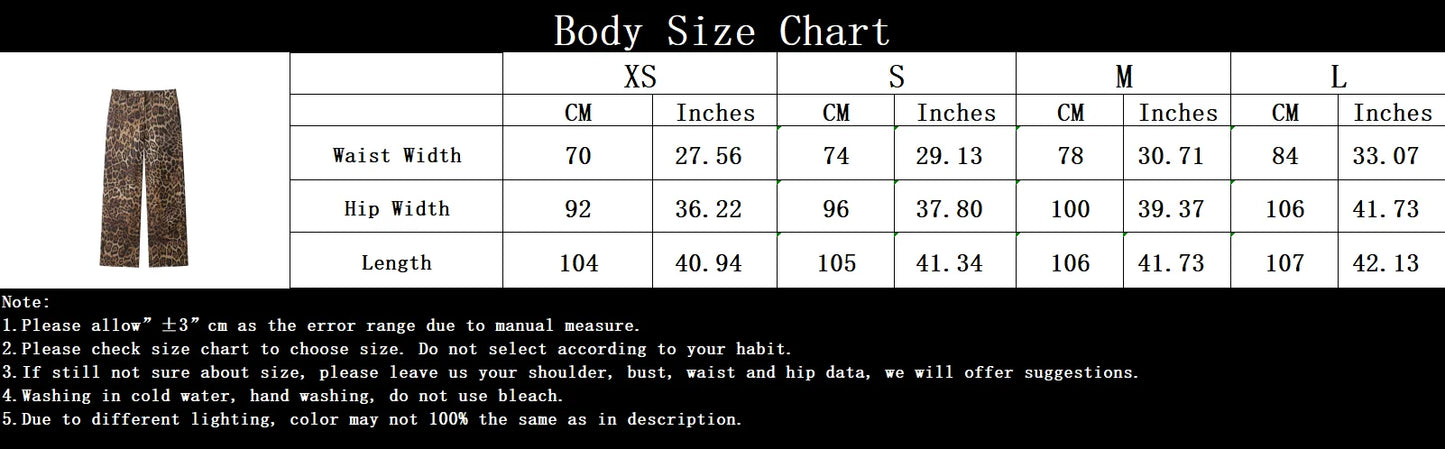 KONDALA Vintage Leopard Print Women Suits V Neck Sashes Long Sleeve Oversized Blazer+Wide Leg Pants Fashion 2025 Autumn Suits