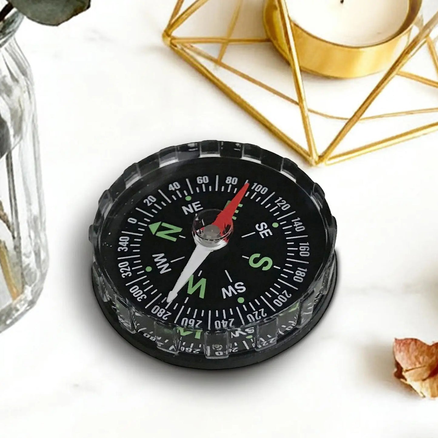 Waterproof Hiking Compass – Multifunctional Sighting Navigation for Survival, Mountaineering & Boating