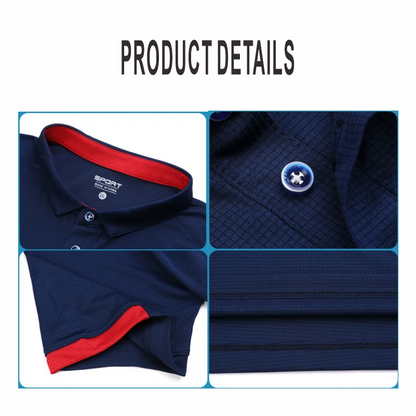 ZXL Quick-drying Sports Polo Shirt Custom Logo  Company Brand Design Print Embroidery Breathable Lapel Short Sleeve Polo Shirts