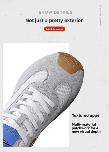 Men's Sporty Casual Shoes Summer 2025 New Model Large Size 45 Canvas Face Youth Student Breathable Leather plus Net Cloth