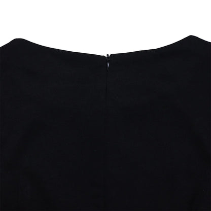 L-3XL Plus Size Elegant Midi Dress 2025 Spring Summer Women Office Lady Dress Casual 3/4 Sleeve Bandage Robe Oversize Dress