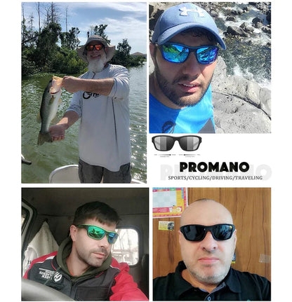 Polarized Fishing Sunglasses – Classic Vintage Style for Men, Driving & Outdoor Use