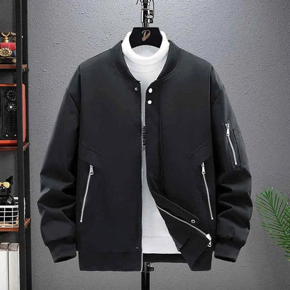 Men's Outdoor Sports and Leisure Windproof Breathable Thick Cotton Baseball Jacket Fashionable Cool Warm Cotton Jacket