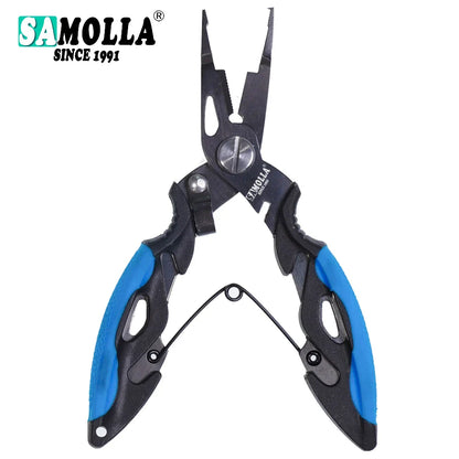 New Multifunctional Fishing Pliers Accessories 420 Stainless Steel Body Scissors Line Cutter Hooks Remover Outdoor Fishing Tools
