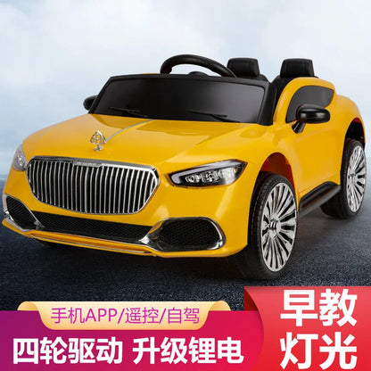 Children's Electric Vehicles Male and Female Remote Control Self Driving Four-wheel Drive Batteries Toy Ride On Cars