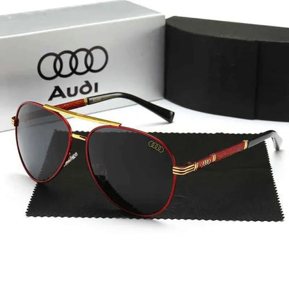Audi  편광선글라스 UV400 Polarized Sunglasses for Men Women Motorcycle Glasses Anti-Glare Outdoor Adventure Shades 5012