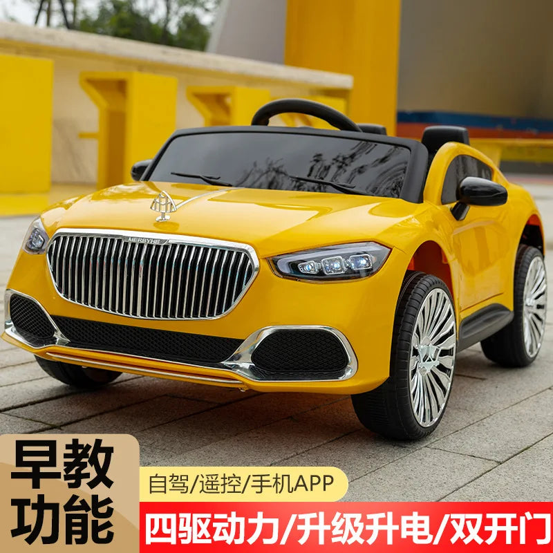 Children's Electric Vehicles Male and Female Remote Control Self Driving Four-wheel Drive Batteries Toy Ride On Cars