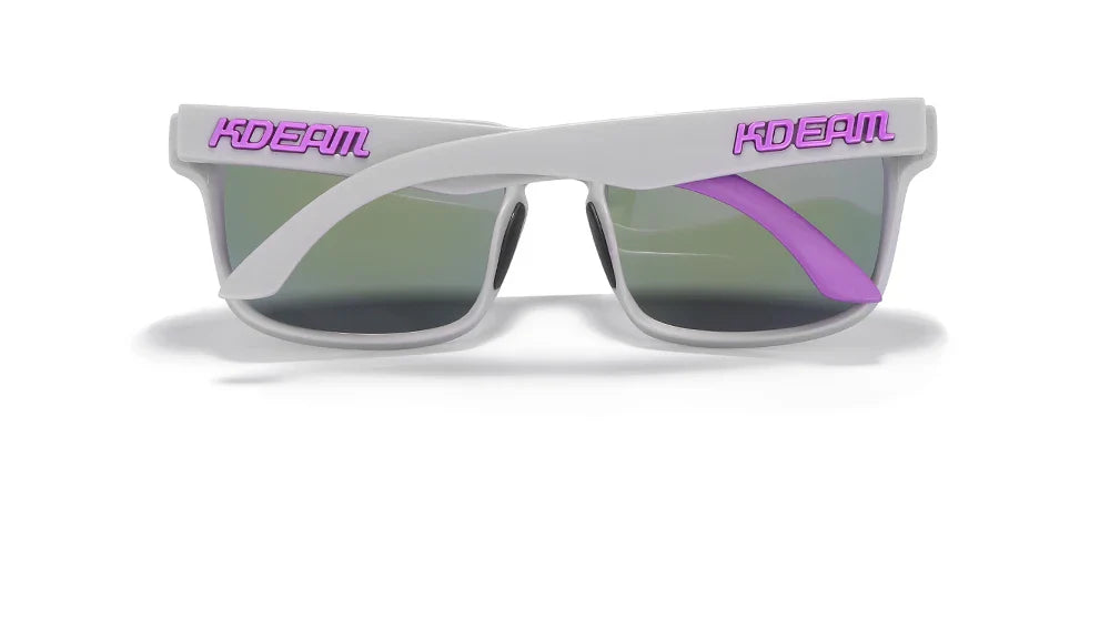 KDEAM Square Men's Polarized Sunglasses Outdoors Lifestyle Coating Sun Glasses New Matching Colors With Box