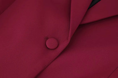 KONDALA 2025 Office Lady Fashion Slim Suits Single Breasted Feather Trim Blazer+Zipper Pockets Long Pants Fashion Female Suit