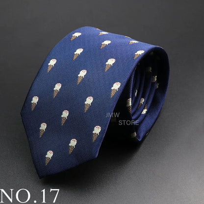 New Design Wedding Men Tie Green Wine Red Paisley Flower Animal Neckties Men Business Dropshipping Groom Collar Accessories Gift