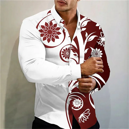 Men's casual shirts are fashionable, elegant, comfortable, slim and loose 2024 men's tops lightweight sports outdoor shirts