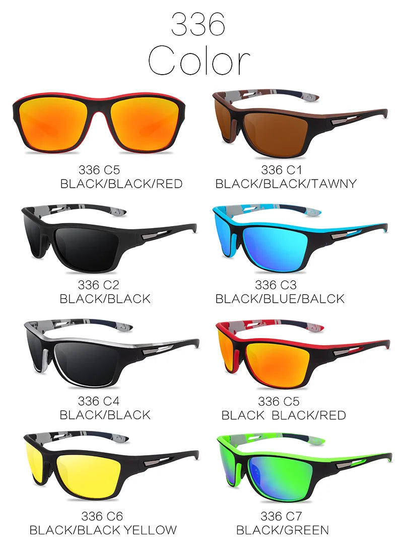 Polarized Fishing Sunglasses – Classic Vintage Style for Men, Driving & Outdoor Use