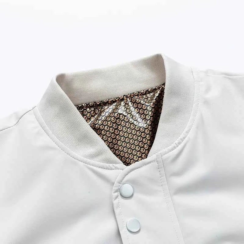 Men's Outdoor Sports and Leisure Windproof Breathable Thick Cotton Baseball Jacket Fashionable Cool Warm Cotton Jacket